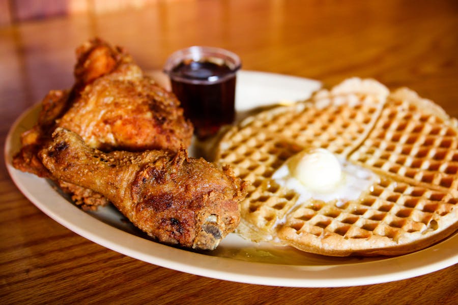 roscoes chicken and waffles t shirt